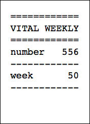 Vital Weekly